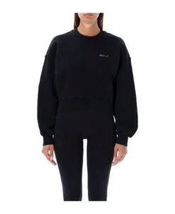 Off-White Circle Moon Crop Crewneck