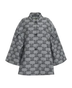 Max Mara Egemone Hood In Gabardine Cotton