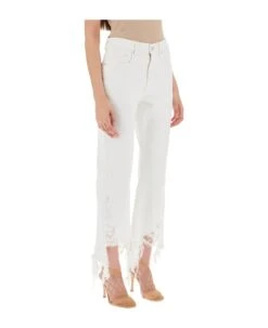 STELLA MCCARTNEY Destroyed Hem Jeans -Italist Store 0b821eecc862d8092571c94cf0acdfe5