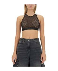 Palm Angels Lace America Top