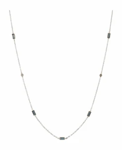 Lo Spazio Aquamarine And Diamond Necklace