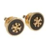 Tory Burch Enamel Circle Stud Earrings