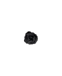 Philosophy Di Lorenzo Serafini Black Flower Brooch