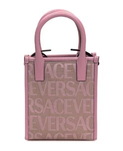 Versace Mini Shopper Bag With Logo -Italist Store 1a315b74ad04dbf8c6fa2f8b7e23b089