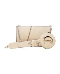 Christian Louboutin Leche Leather Loubila Hybrid Pouch -Italist Store 237aba73bb06dc7049e0964dc601cfb5