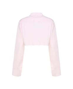 Loewe Cropped Cotton Shirt -Italist Store 2d9be1e481c4165d6bdd5cd5a2e7af36