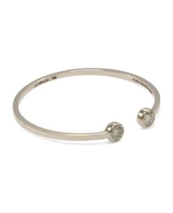 Lo Spazio White Diamond Bangle -Italist Store 308e92ba896ccc05548449f4bb289a18