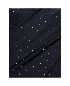 'hola Crystal' Black Jumpsuit With Halterneck And Rhinestone In Stretch Polyamide Woman -Italist Store 3e45e2f366e8501ae5c0265b3f6c6d9f