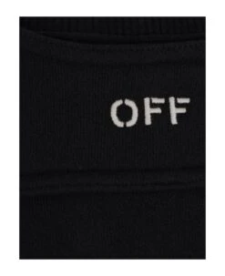 Off-White Off Stamp Round Crop Crewneck Black Whit -Italist Store 3eb2081936fa88677452ae0e57b20535