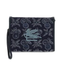 Etro Jacquard Apples Pouch