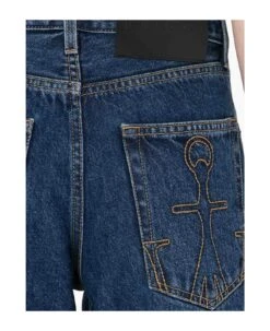 Straight Leg Jeans In Blue Denim -Italist Store 53349ab0af6eebbbe4331714dc42a4f8