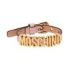 MOSCHINO Logo Lettering Buckled Bracelet