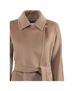 Max Mara Wool And Cashmere Wrap Coat -Italist Store 546d4585cbdf1f5bf9f37d018d893728