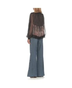 Etro Cotton Flared Jeans -Italist Store 55acee82abdc2f20211fc44abdfd793c