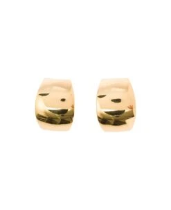 'julie Gold' Clips Earrings In 18k Gold-plated Earrings Woman