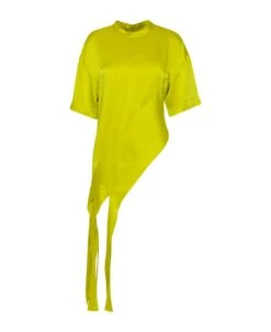 STELLA MCCARTNEY Lime Viscose Blend Blouse