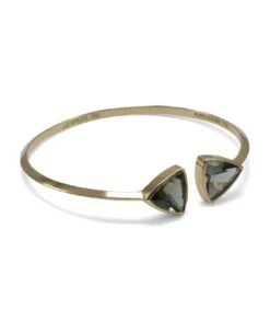 Lo Spazio Green Tourmaline Bangle -Italist Store 675b8f16f05990b9e81803605d066fb4