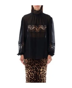 Dolce & Gabbana Blouse Black Lace
