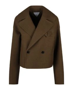Bottega Veneta Wool Cropped Jacket