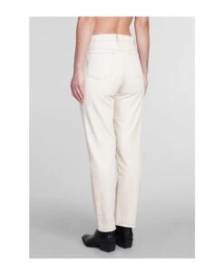 A.P.C. Martin F Jeans In Beige Cotton -Italist Store 6ea308b152a87714a17f737e621d571c