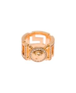 Versace Ring Metal Strass