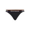 Logo-tape Elasticated Waistband Thong HERON PRESTON