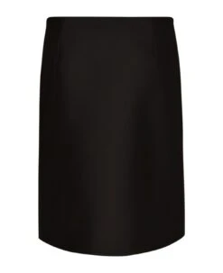 Miu Miu Logo Embroidered Plain Skirt -Italist Store 87531200568bca0837845475d39d99de