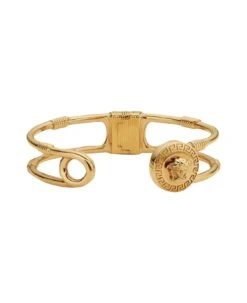 Versace Safety Pin Bracelet