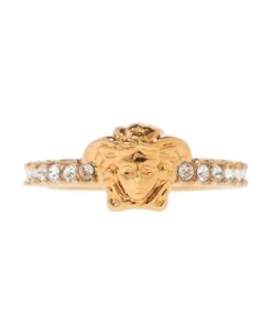 Versace Ring With Medusa Face