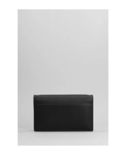 Versace Jeans Couture Clutch In Black Faux Leather -Italist Store 90e17503d87e63ff6f54db713c177b19