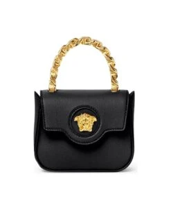 Versace Mini Top Handle Vitello