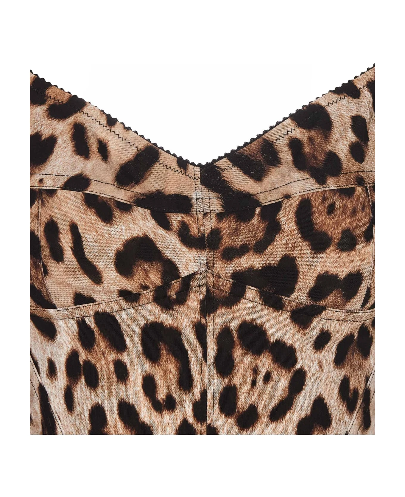 Dolce & Gabbana Leopard Print Bustier 4 Dolce & Gabbana Leopard Print Bustier - Image 4