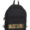 MOSCHINO Logo Quilted Backpack