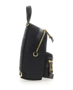 MOSCHINO Mini Backpack With Monogram Logo -Italist Store 932ee9937b1a6476cf682711b804b7ac