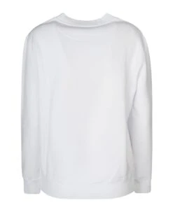 Lanvin Logo Embroidered Rib Sweatshirt -Italist Store 980023d51d7a0d736f0ed32b6f0987dd