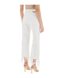 STELLA MCCARTNEY Destroyed Hem Jeans -Italist Store 99211275b706151726329ee4ea3e29ff