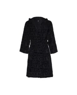 Versace Monogram Belted Bathrobe