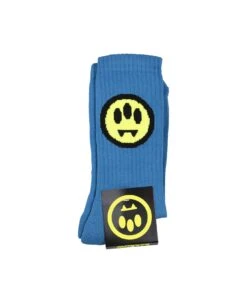 BARROW Blue Socks With Logo -Italist Store a351be81d8ec89ee50e946112d8a9963