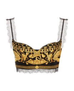 Versace Top 'barocco Heritage'