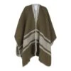 Golden Goose Reversible Cape In Wool Blend