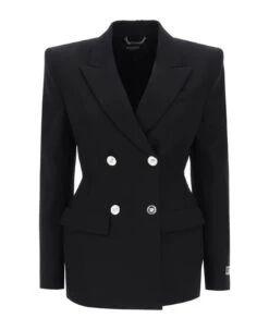 Versace Hourglass Double-breasted Blazer