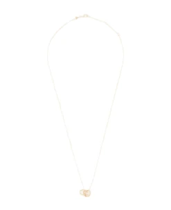 9kt Gold With Diamond Nubecita Necklace