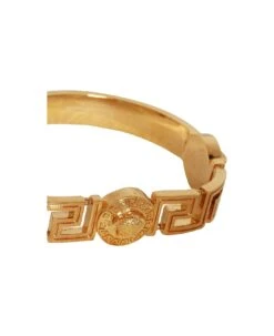 Versace Golden Metal Bracelet -Italist Store b2b71ae9a014df877dd2295ca1f8e222