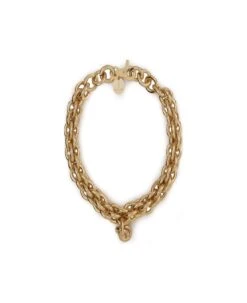 Berlin Golden Brass Chain Necklace