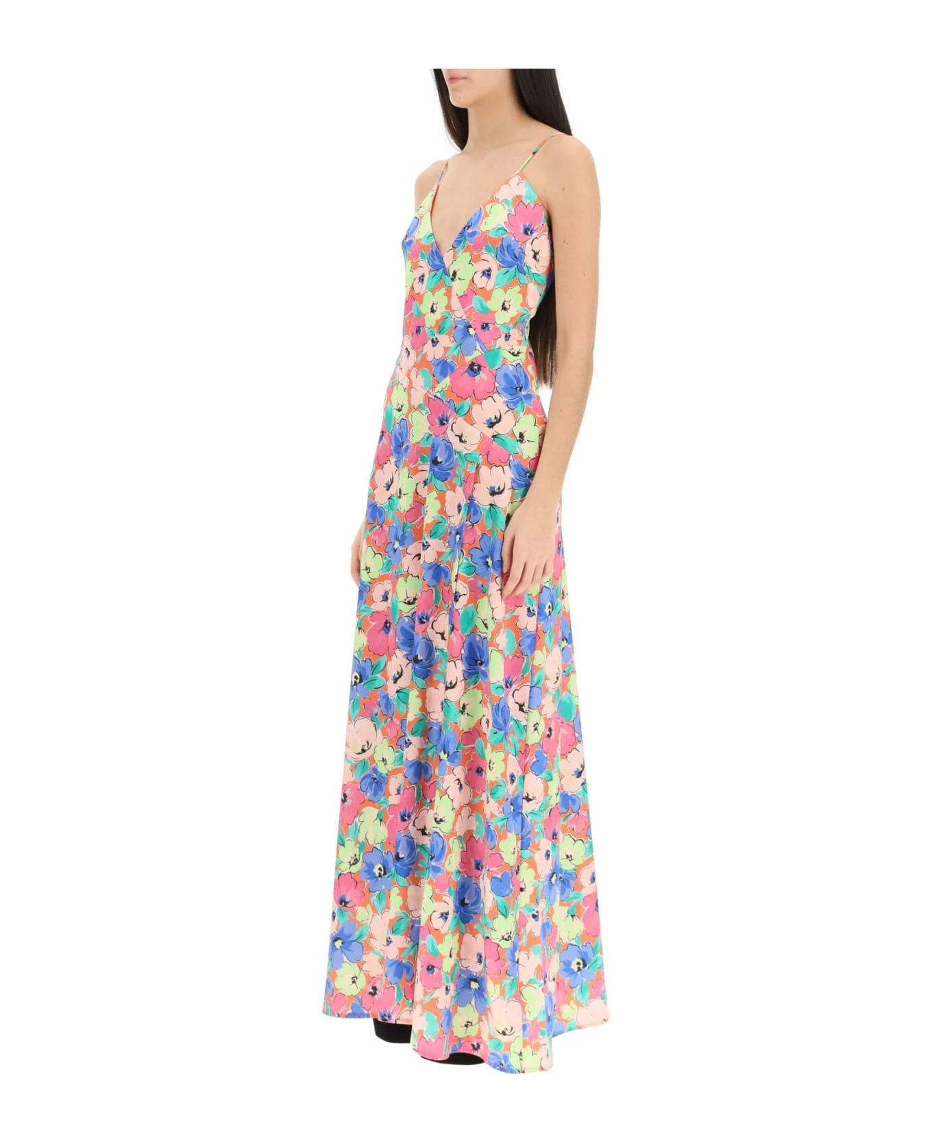 'shalonda' Satin Maxi Slip Dress 4 'shalonda' Satin Maxi Slip Dress - Image 4