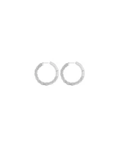 Earring Round Grace Silver