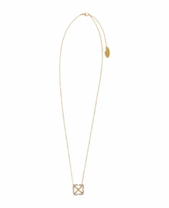 Off-White Degradé Arrow Pend Necklace