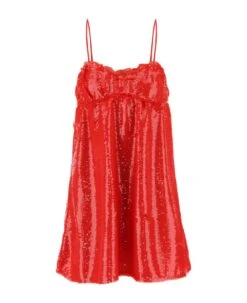 Ganni Sequin Mini Dress