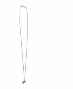 Pearl And Skull Pendant Necklace