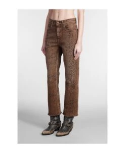 Golden Goose Jeans In Animalier Denim -Italist Store d18a8c223770a50d37e1af5ecafeab25